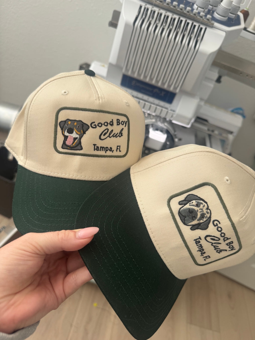 Custom Dog / Cat Embroidered Hat