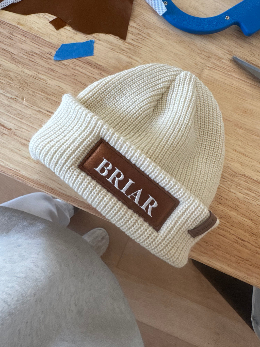 Custom Knit Baby Hat