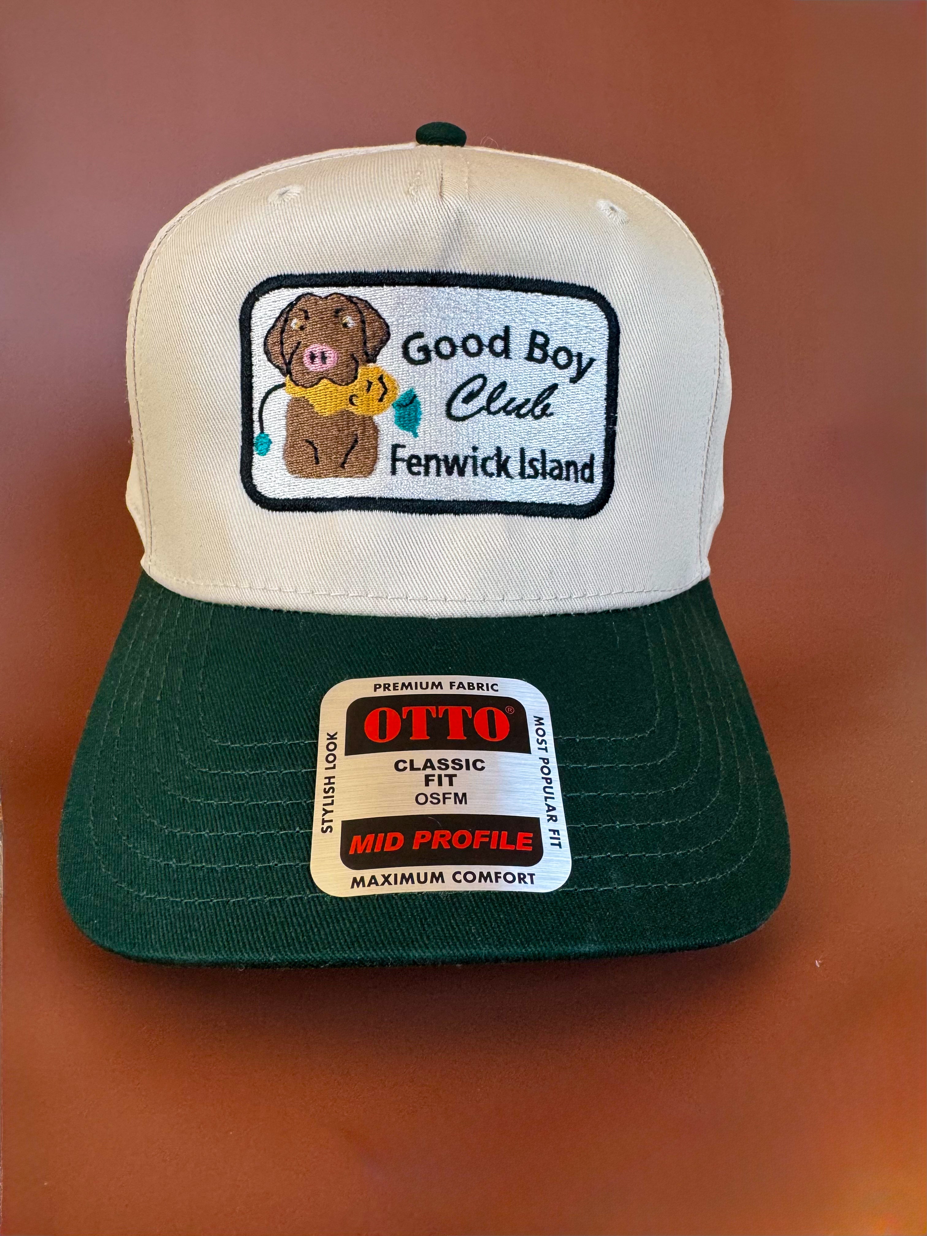 Chessapeak Bay Retriever / Brown Lab "Good Boy / Girl Club" Hat